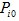 price of item i at time 0