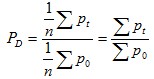 Dutot index formula